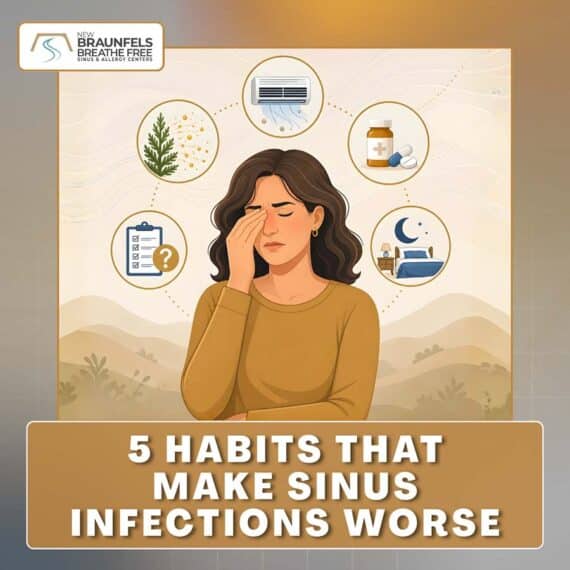 5 Habits That Make Sinus Infections Worse